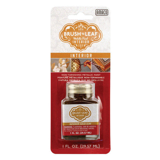 Amaco Brush'n Leaf Antique Gold Leaf - 1oz