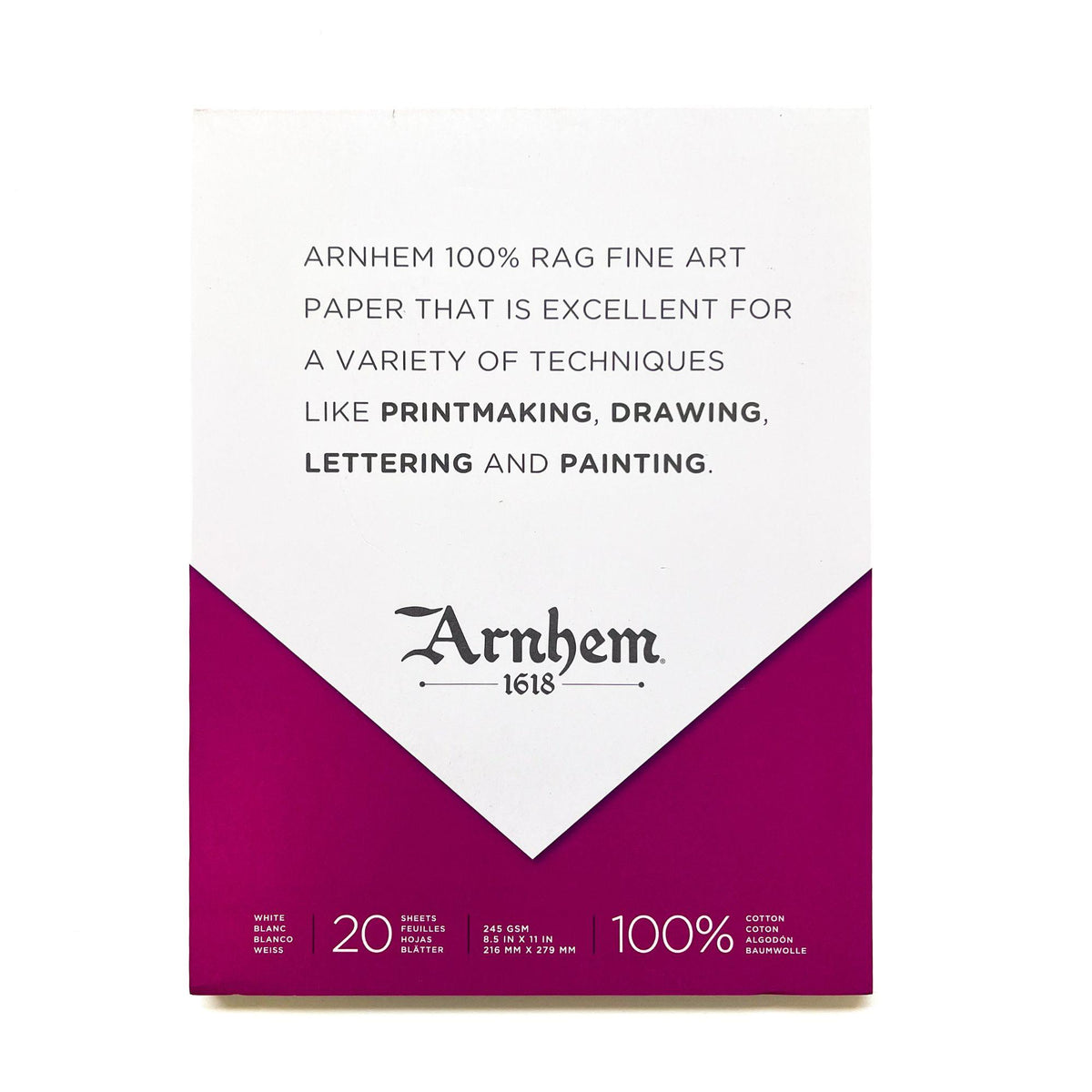 Arnhem 1618 Printmaking Paper Pads