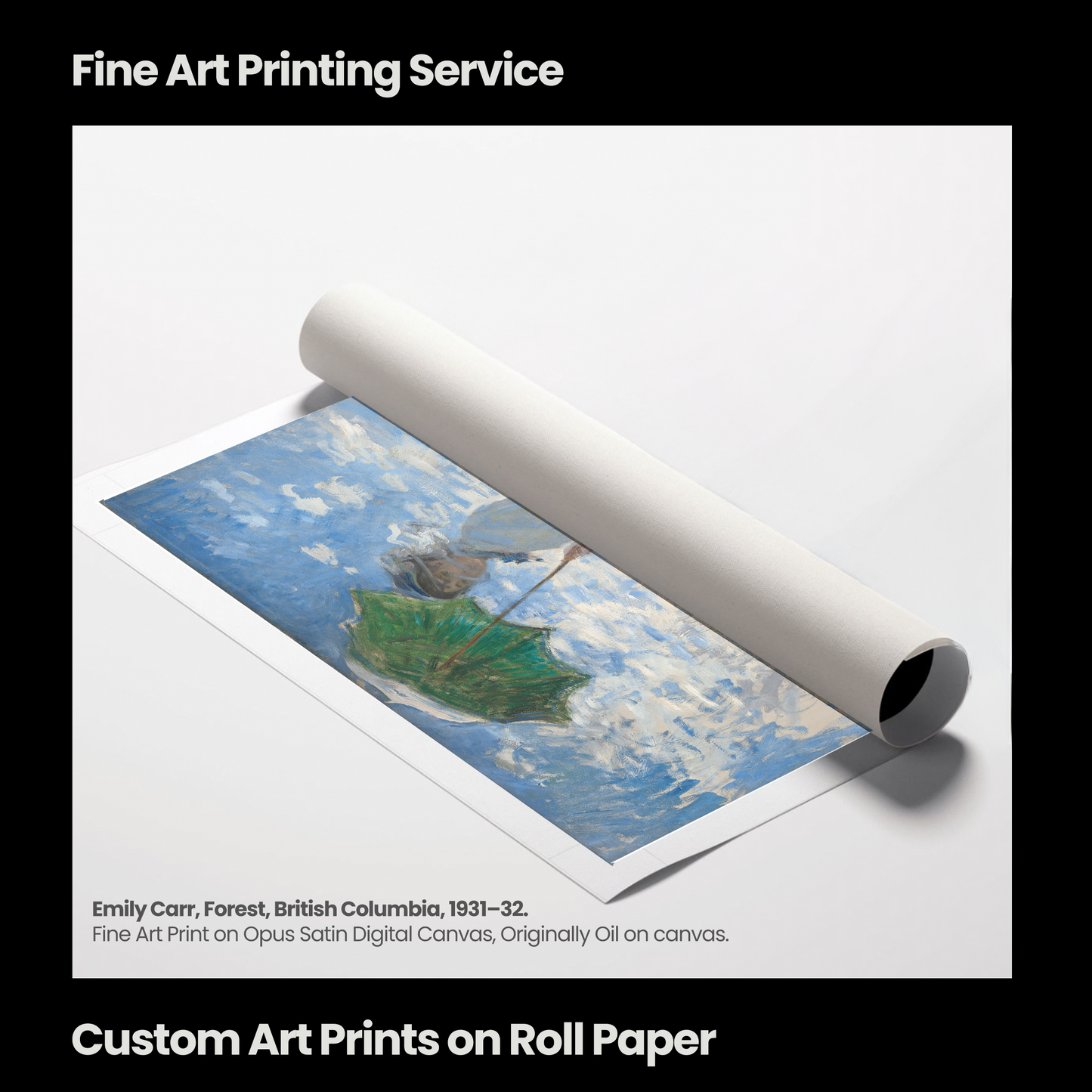 Fine Art Print on Opus RC Paper Gloss Roll Paper- 270gsm