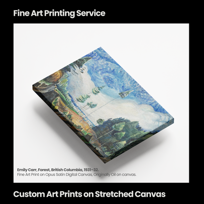 Opus Fine Art Print on Stretched Digital Gloss Canvas