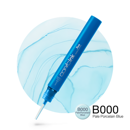 Copic Ink refill 12ml – B000 Pale Porcelain Blue