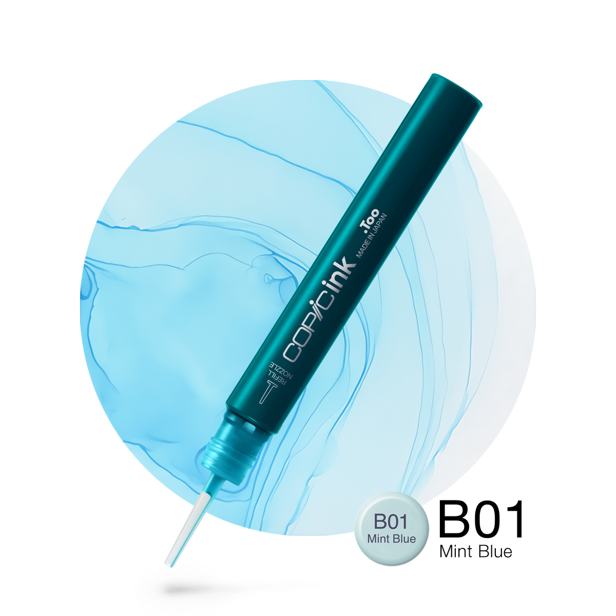 Copic Ink refill 12ml – B01 Mint Blue