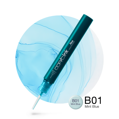 Copic Ink refill 12ml – B01 Mint Blue