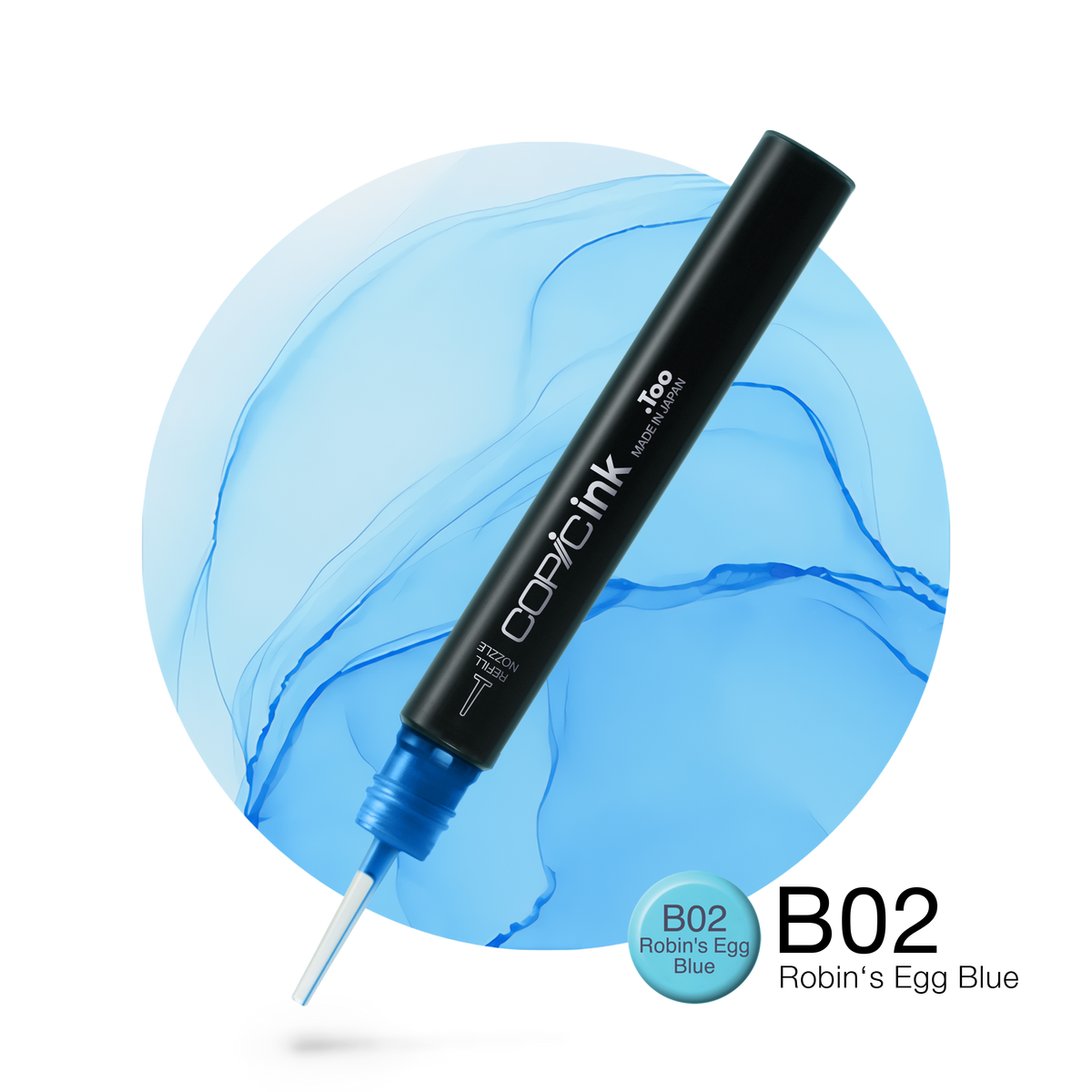 Copic Ink refill 12ml – B02 Robin's Egg Blue