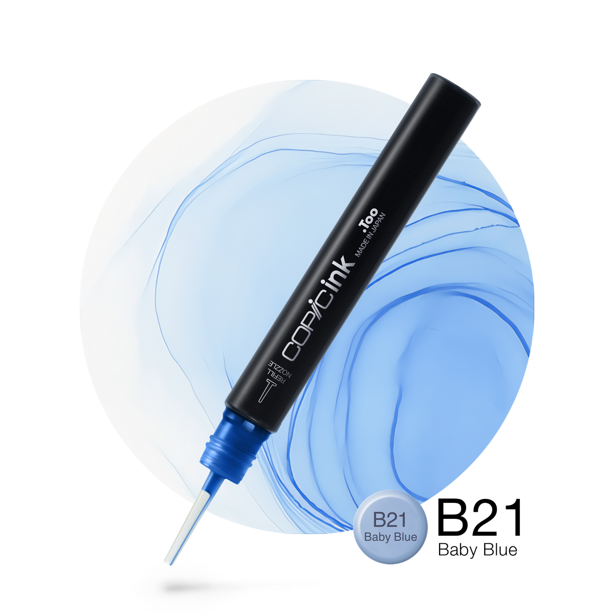 Copic Ink refill 12ml – B21 Baby Blue