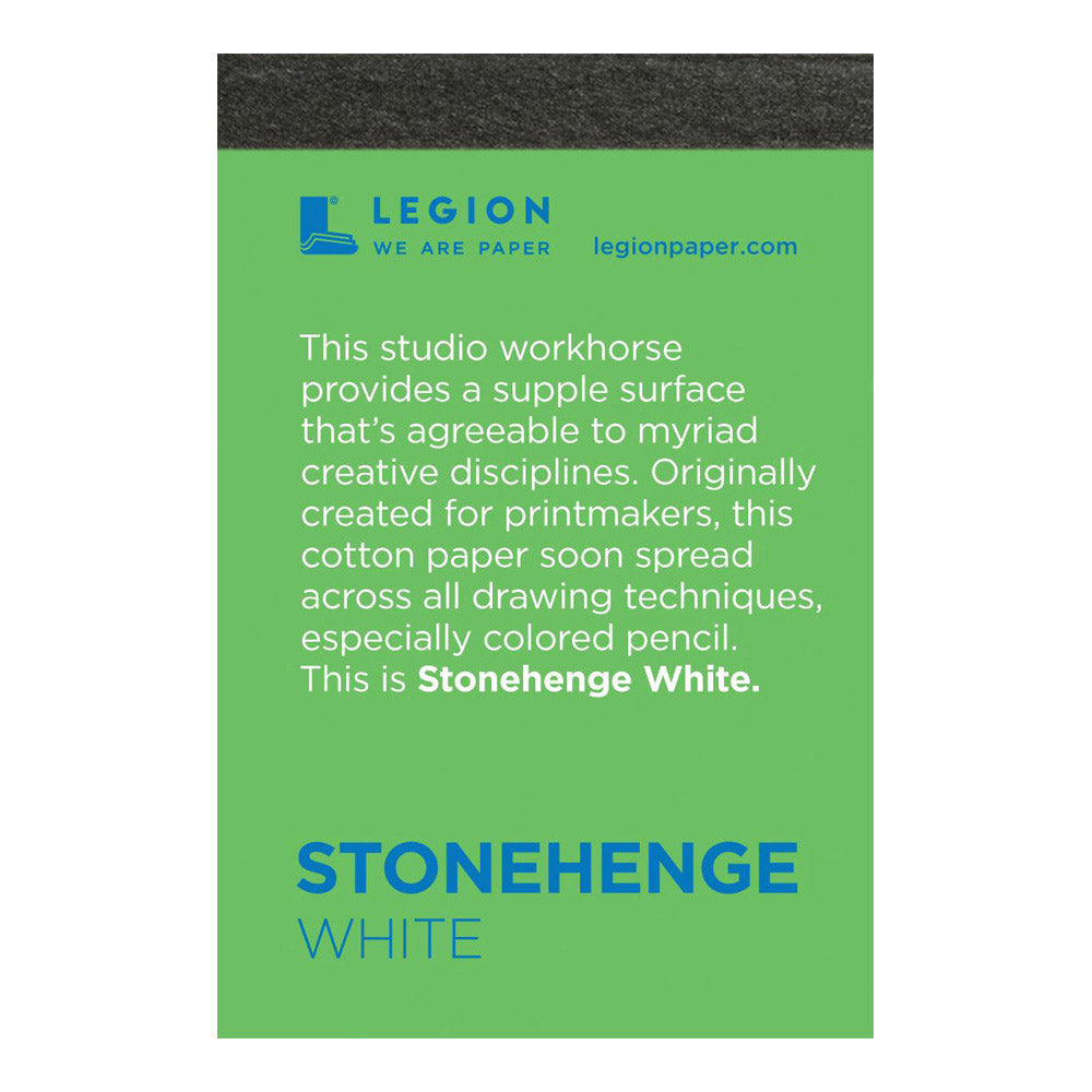 Stonehenge Mini Pad White 2" x 3"