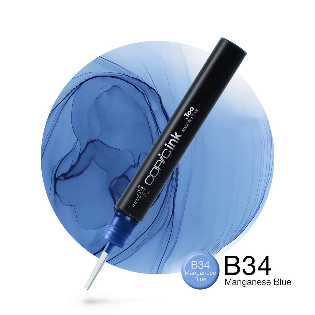 Copic Ink refill 12ml – B34 Manganese Blue