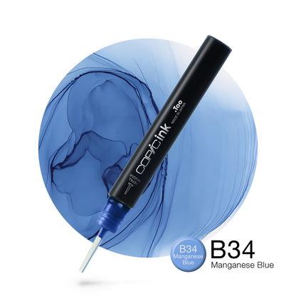 Copic Ink refill 12ml – B34 Manganese Blue
