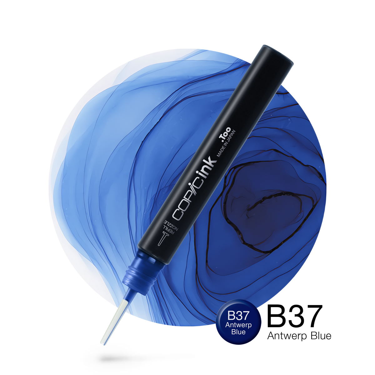 Copic Ink refill 12ml – B37 Antwerp Blue
