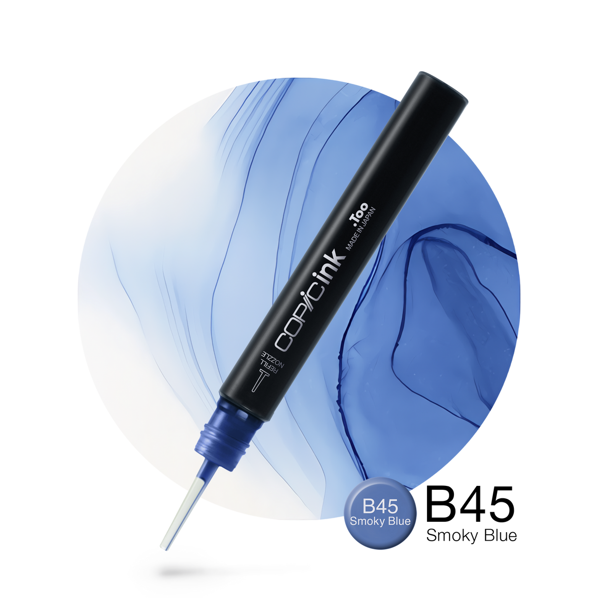 Copic Ink refill 12ml – B45 Smoky Blue