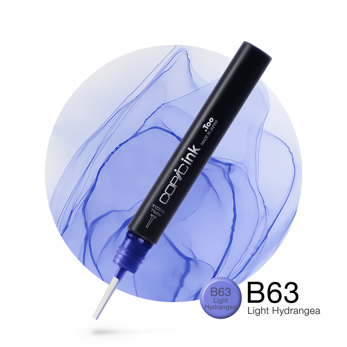 Copic Ink refill 12ml – B63 Light Hydrangea