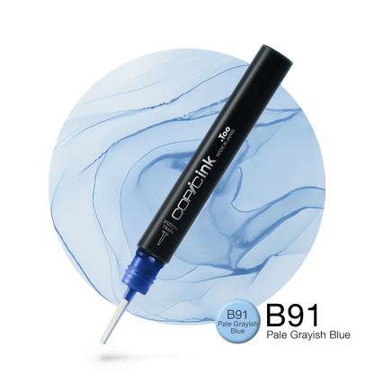 Copic Ink refill 12ml – B91 Pale Grayish Blue