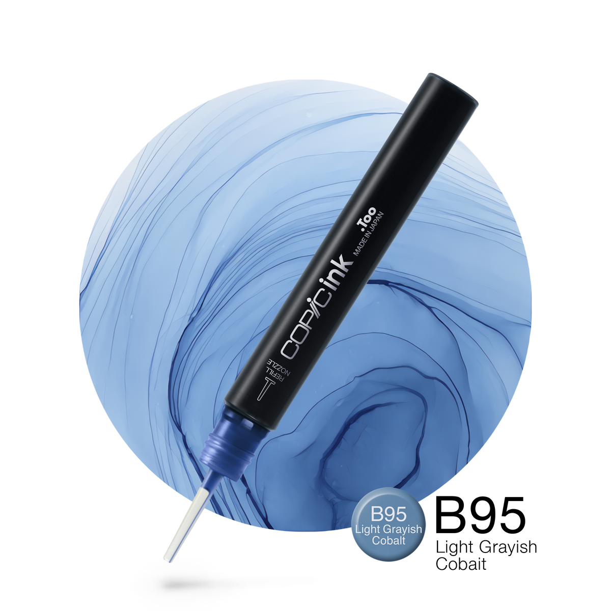 Copic Ink refill 12ml – B95 Light Grayish Cobalt