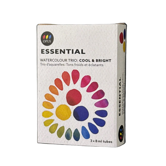 Opus Essential Watercolour Trio - Cool & Bright