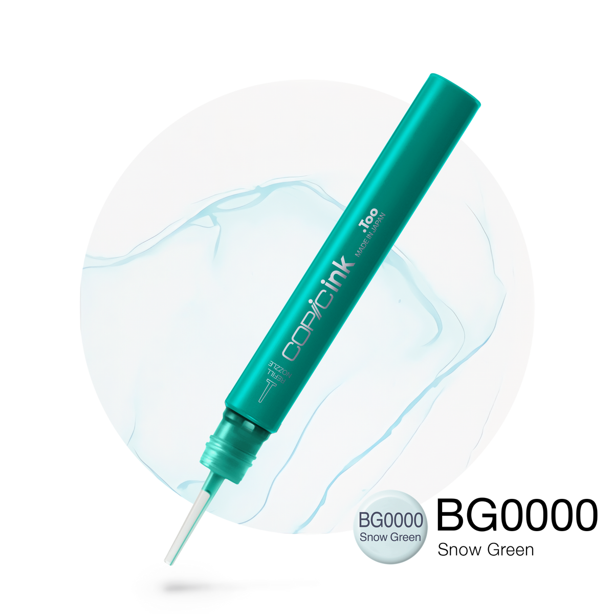 Copic Ink refill 12ml – BG0000 Snow Green