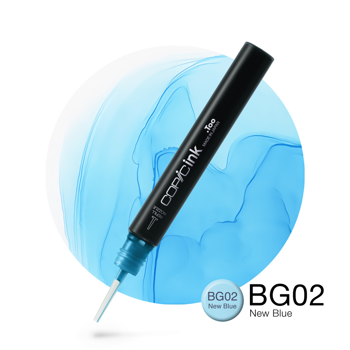 Copic Ink refill 12ml – BG02 New Blue