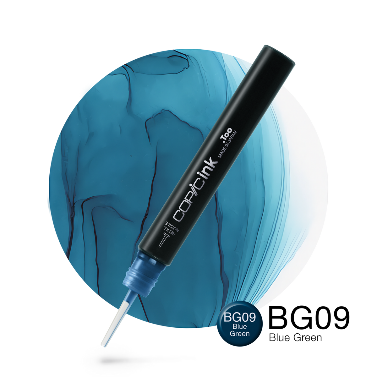 Copic Ink refill 12ml – BG09 Blue Green