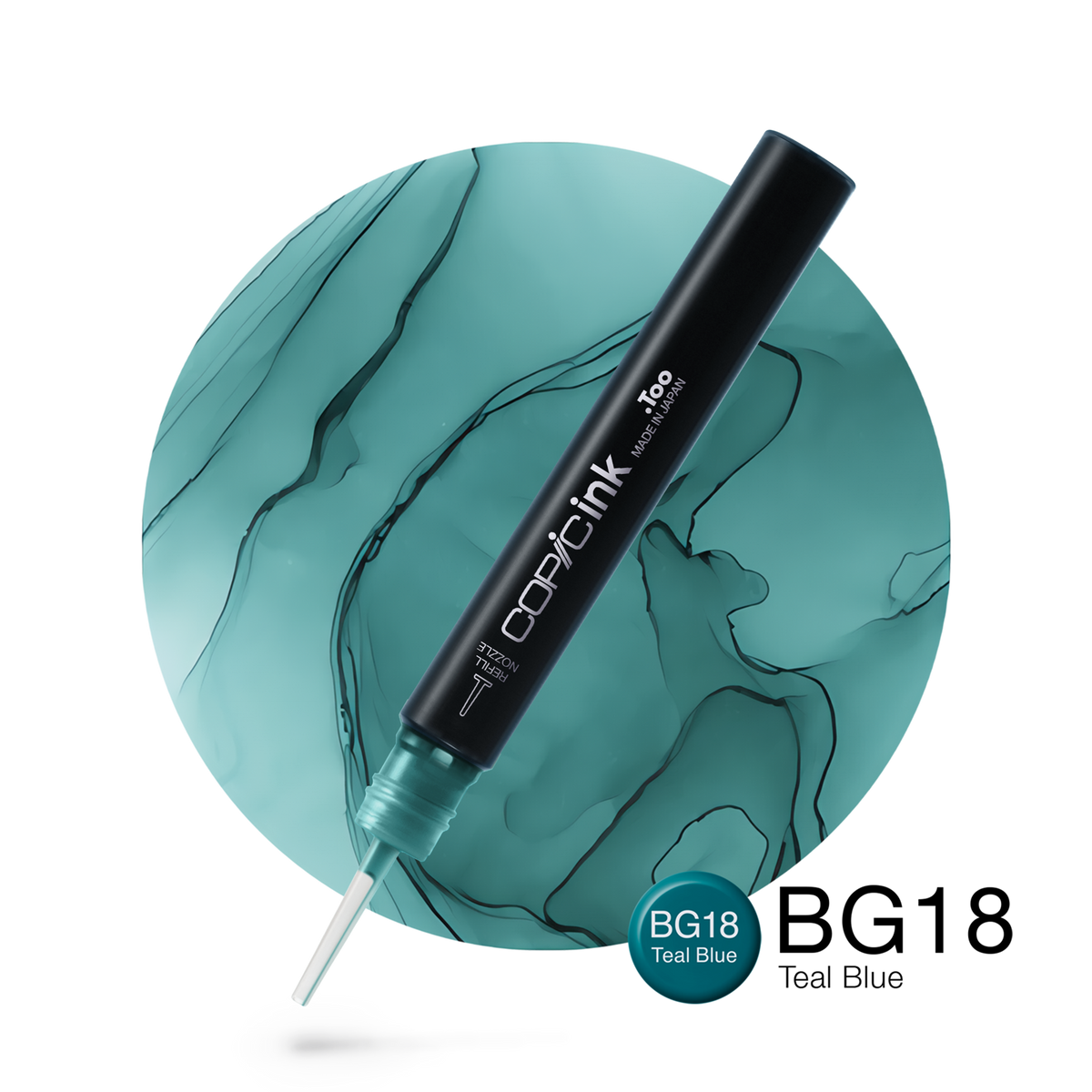 Copic Ink refill 12ml – BG18 Teal Blue
