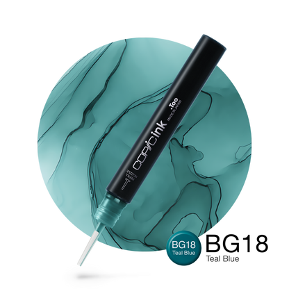 Copic Ink refill 12ml – BG18 Teal Blue