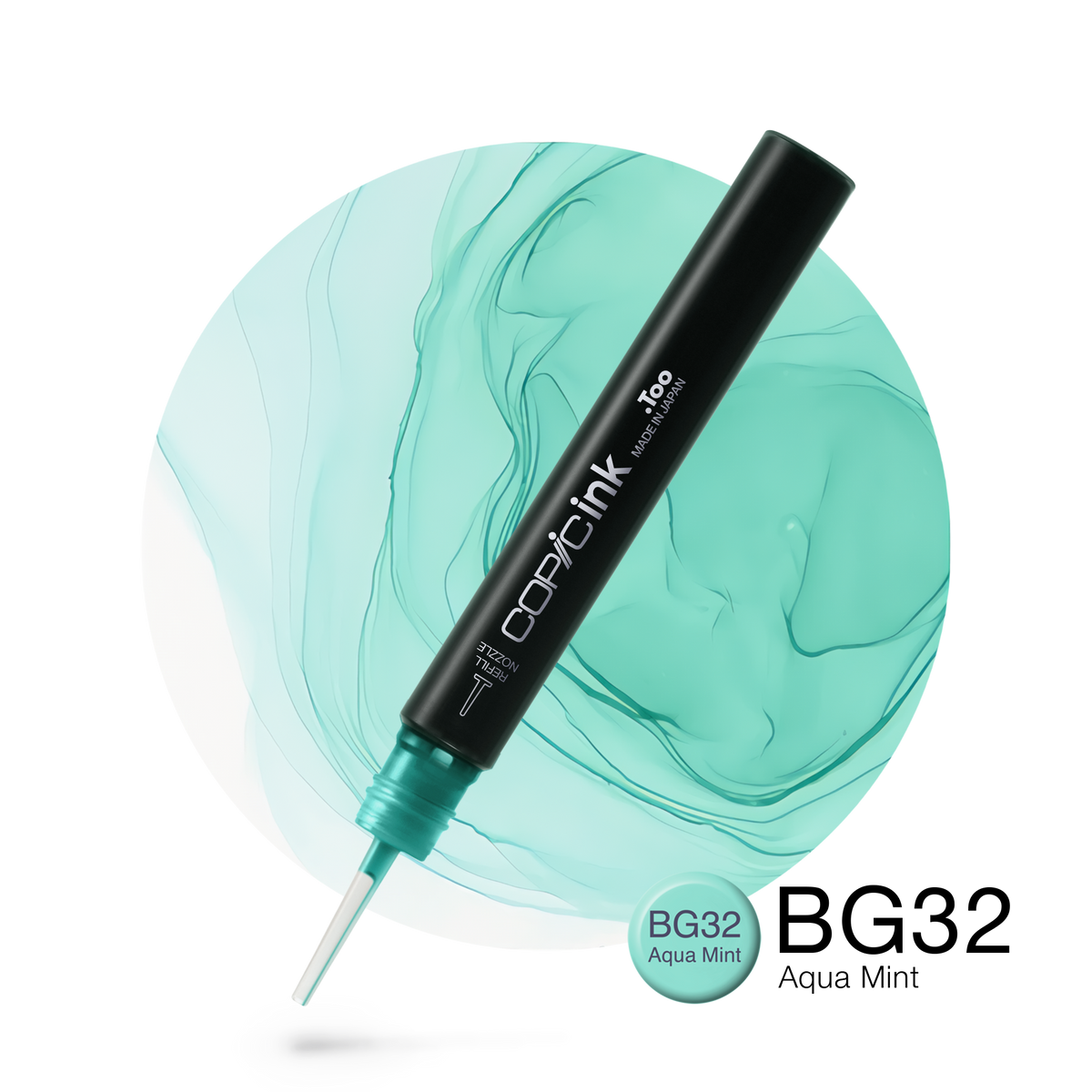Copic Ink refill 12ml – BG32 Aqua Mint