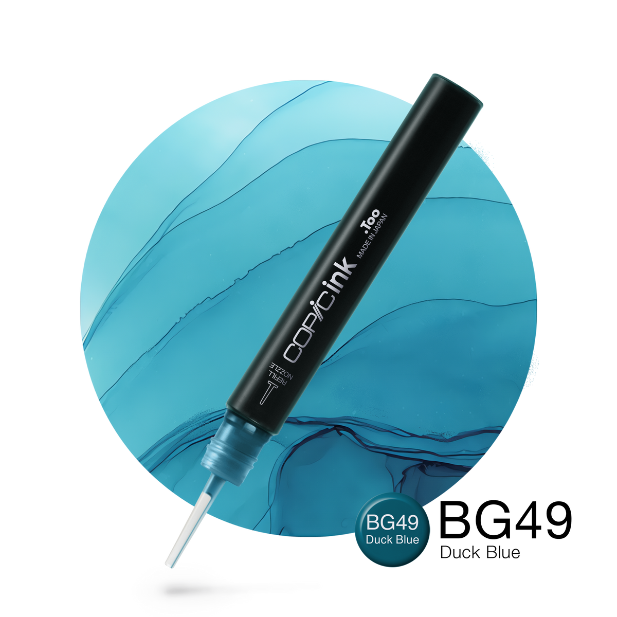 Copic Ink refill 12ml – BG49 Duck Blue