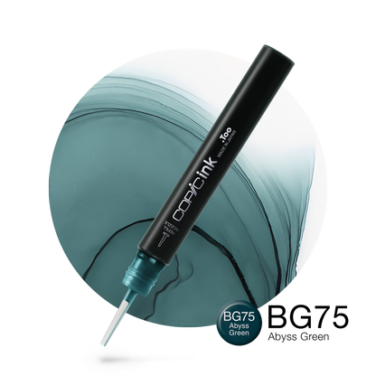 Copic Ink refill 12ml – BG75 Abyss Green