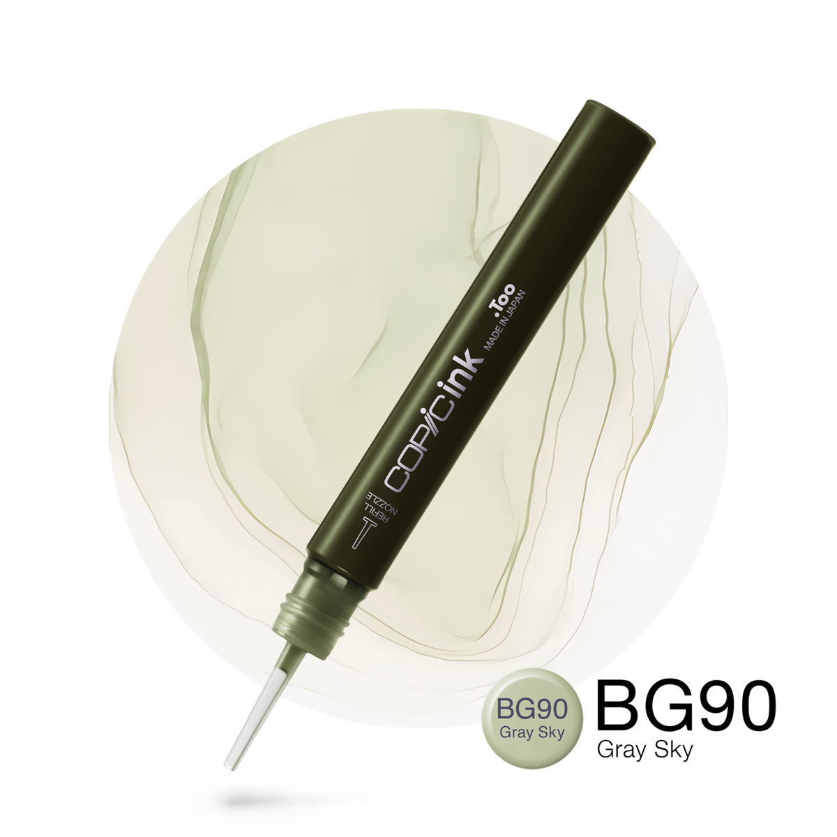 Copic Ink refill 12ml – BG90 Gray Sky