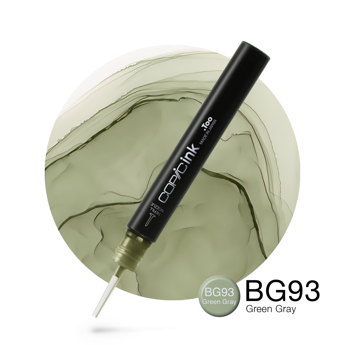 Copic Ink refill 12ml – BG93 Green Gray