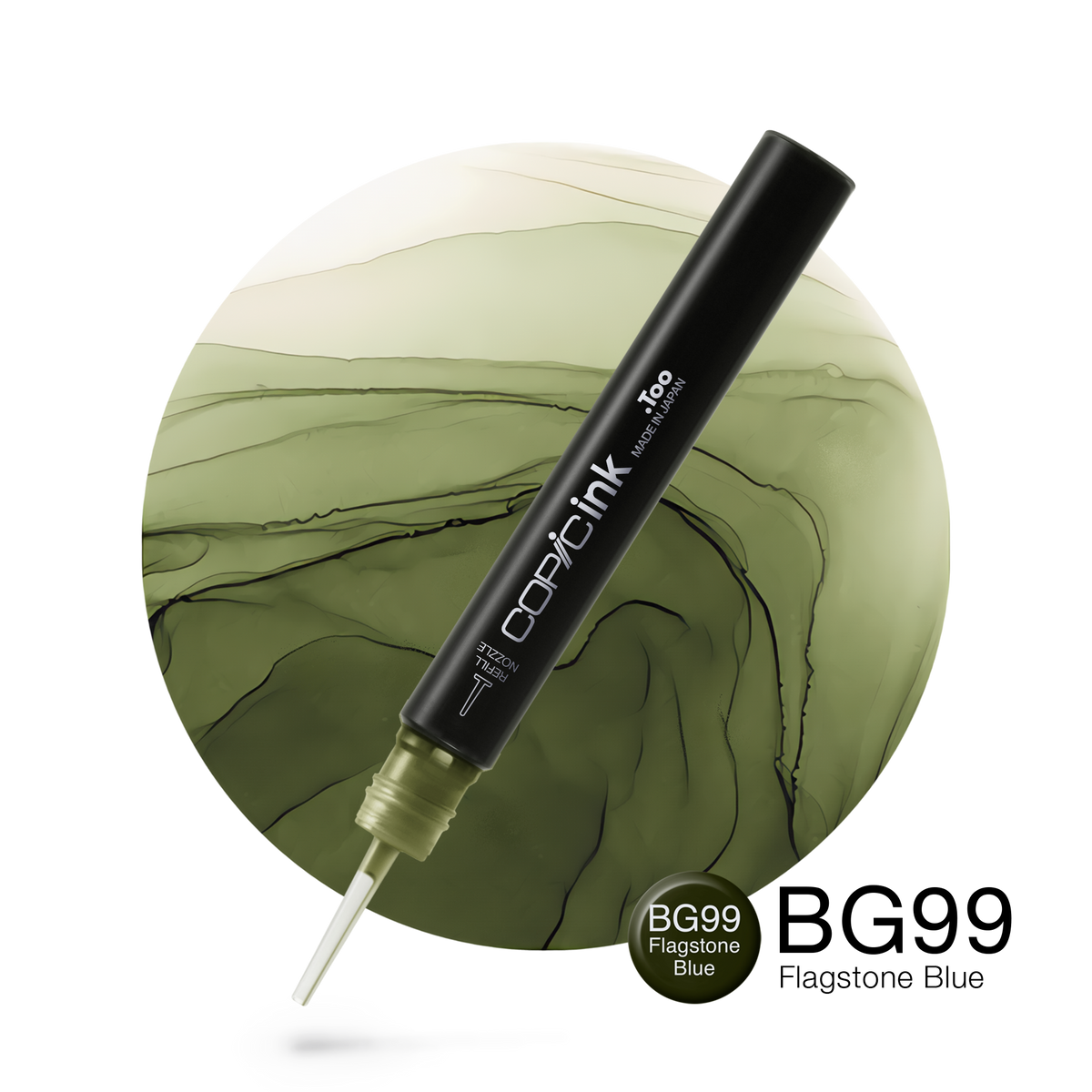 Copic Ink refill 12ml – BG99 Flagstone Blue