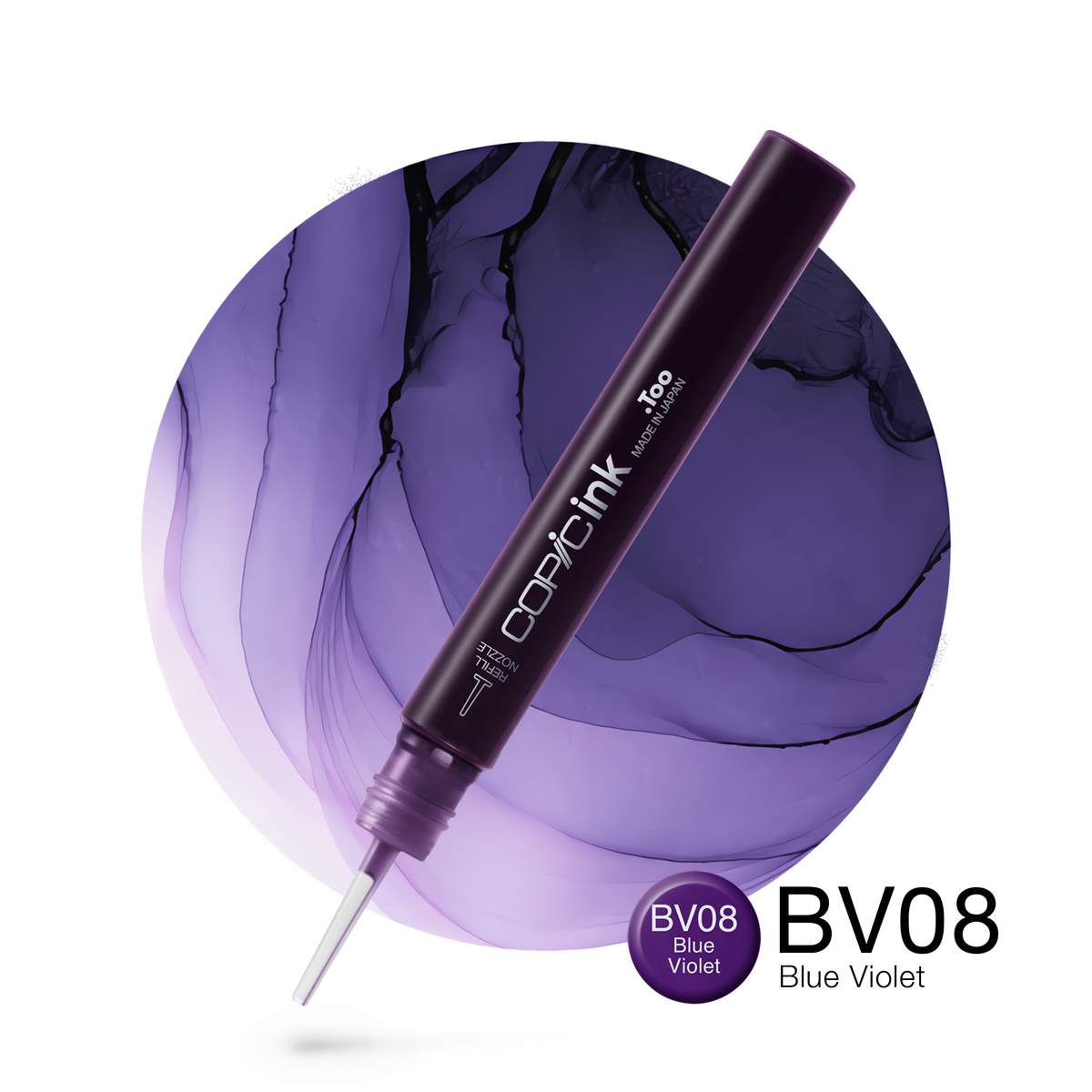 Copic Ink refill 12ml – BV08 Blue Violet