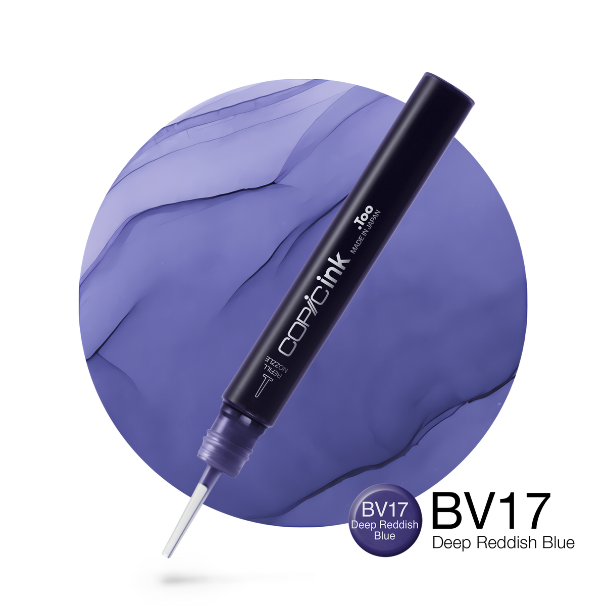 Copic Ink refill 12ml – BV17 Deep Reddish Blue