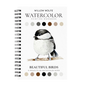 Willow Wolfe Watercolor Workbook - Beautiful Birds