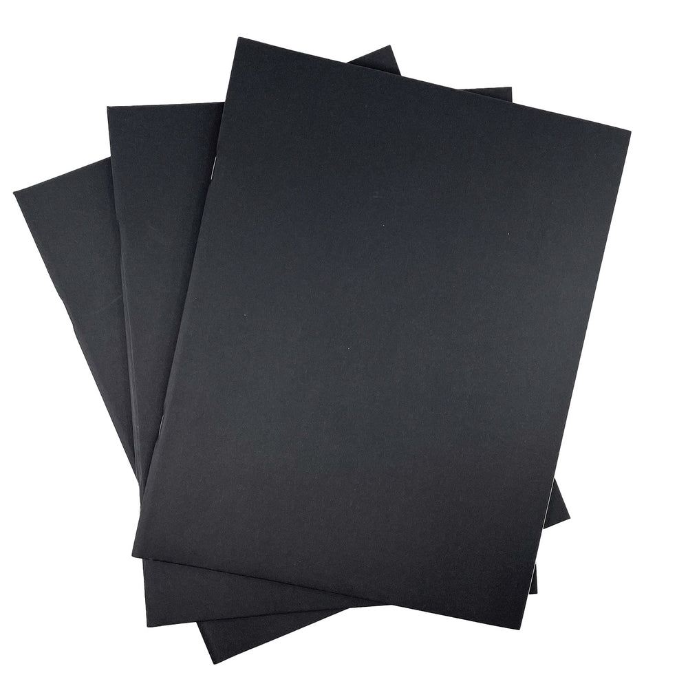 Opus Special! Unlabelled Paperback Sketchbook - Black (8.5" x 11") - 3-Pack