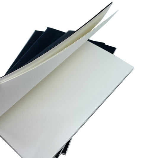 Opus Special! Unlabelled Paperback Sketchbook - Black (5.5" x 8") - 3-Pack