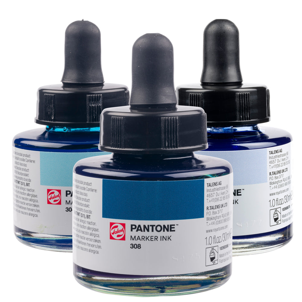 Talens | Pantone Marker Ink Bottles - Blue