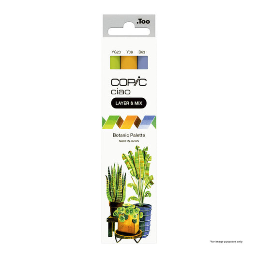 Copic Ciao Layer & Mix Set of 3 - Botanic Palette