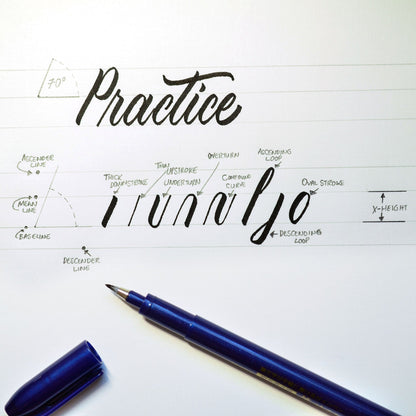 Zebra Zensations Brush Pens - Single-Ended