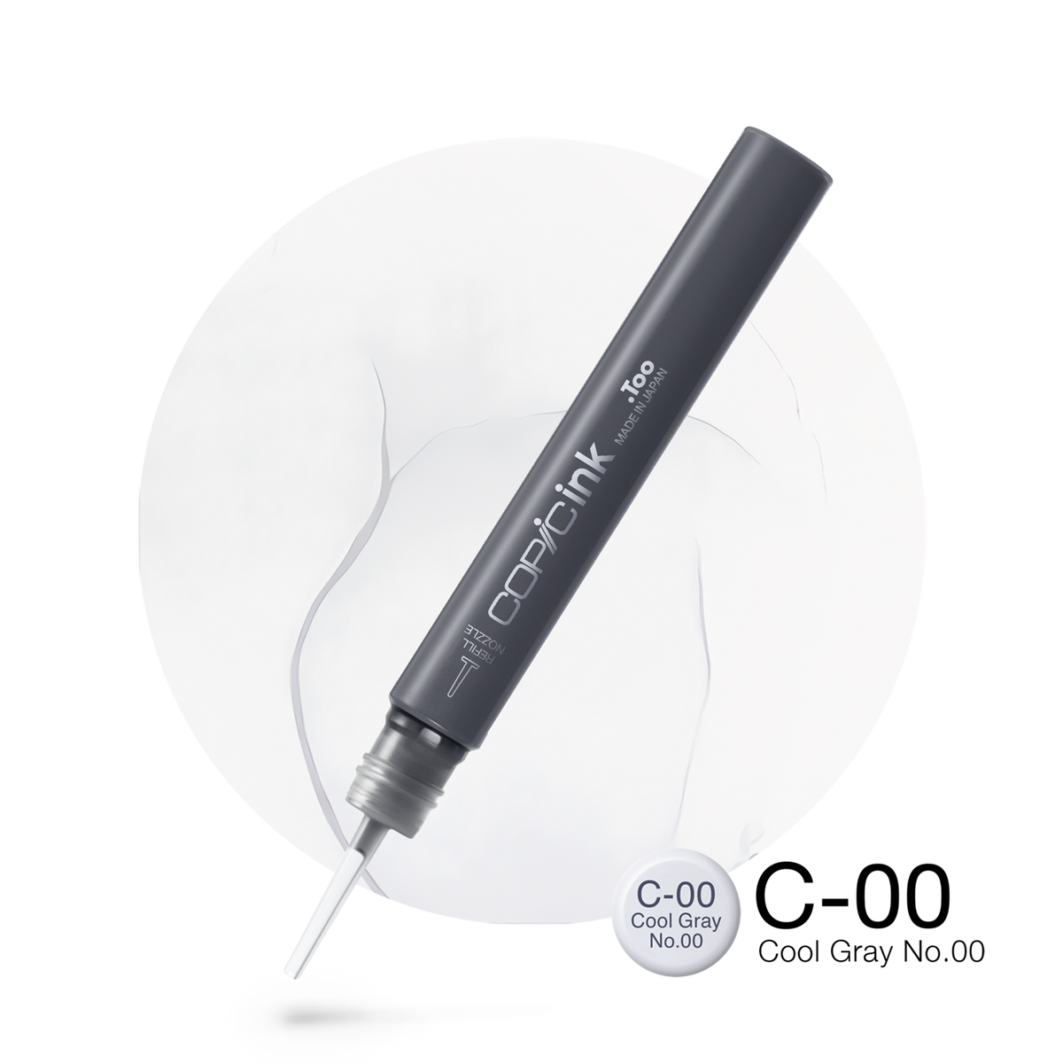 Copic Ink refill 12ml – C00 Cool Gray #00