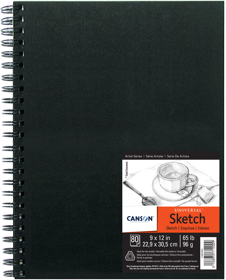 Canson Hardcover Universal Sketchbook - Wirebound