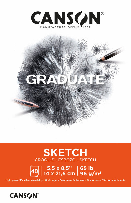 Canson Graduate Sketch Pad 5.5"x8.5"