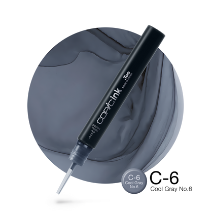 Copic Ink refill 12ml – C6 Cool Gray #6