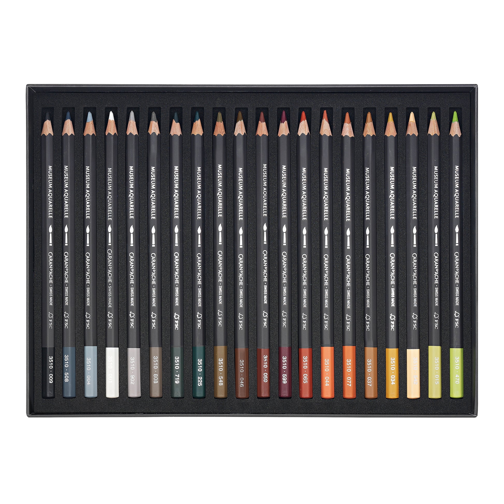 Caran D'ache Museum Aquarelle Crayon écarlate (3510.07 Caran D'ache Museum Aquarelle Crayon écarlate (3510.07