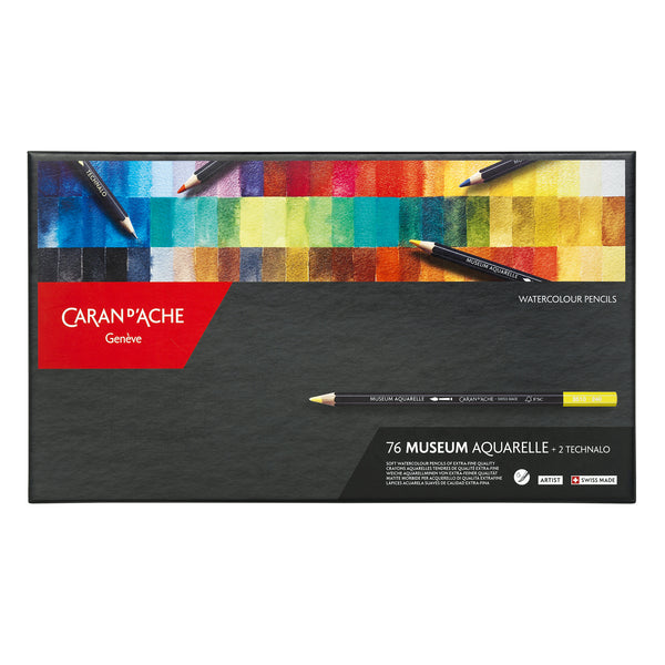 Caran d'Ache Museum Aquarelle - Assorted Set of 76 – Opus Art Supplies