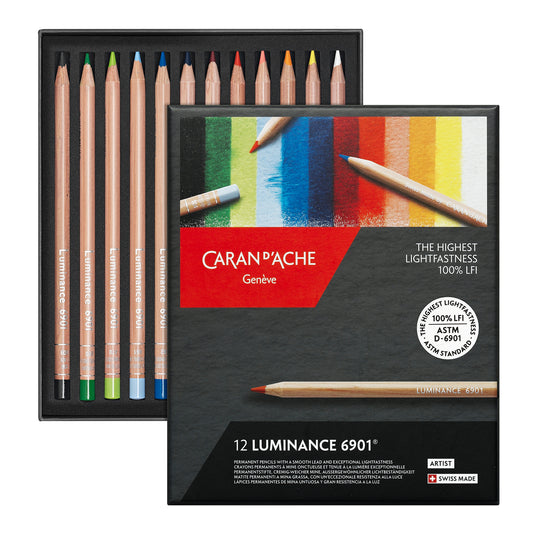 Caran d'Ache Luminance 6901® - Assorted Set of 12