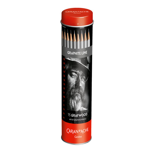 Caran d'Ache Grafwood Pencil Set of 15