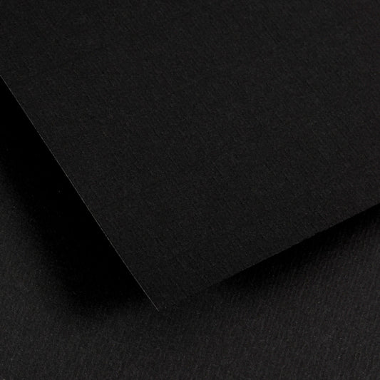 Canson Ingres Sheet 19" x 25" Stygian Black