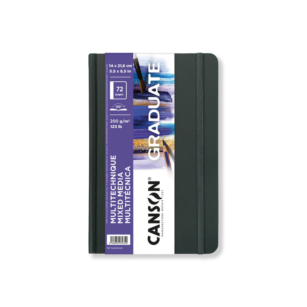 Canson Graduate Mixed Media Notebooks - White