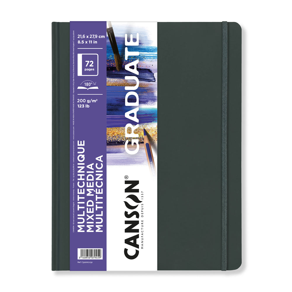 Canson Graduate Mixed Media Notebooks - White