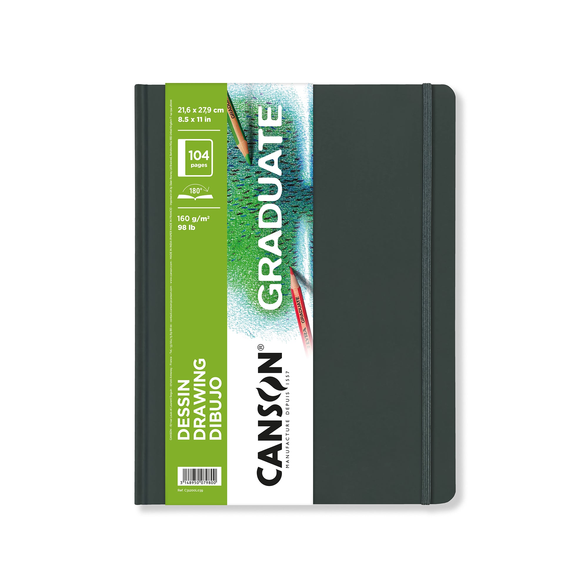 Canson Graduate Drawing Book - Portrait – Opus Art Supplies