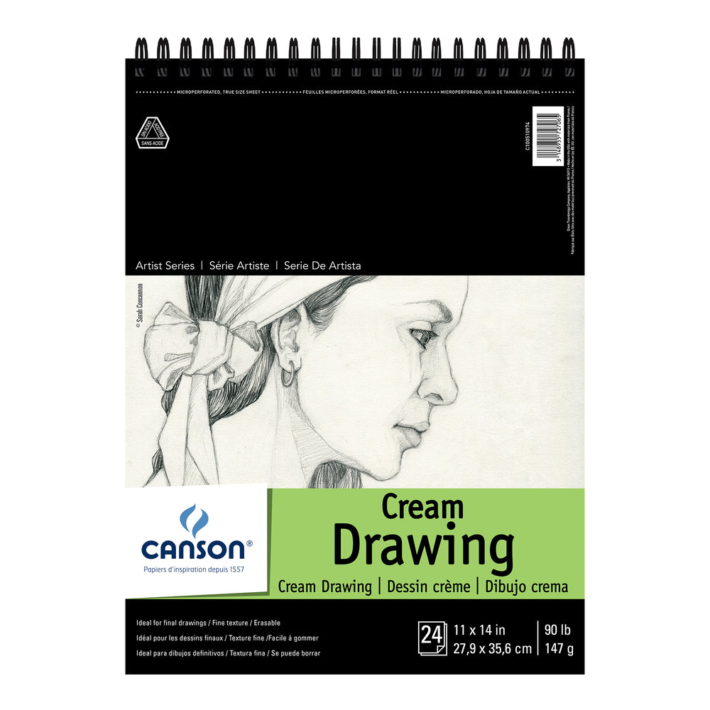 Canson Classic Cream Drawing Pads